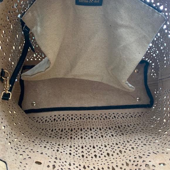 Never used Stella and Dot Black Avalon Tote - Picture 6 of 6